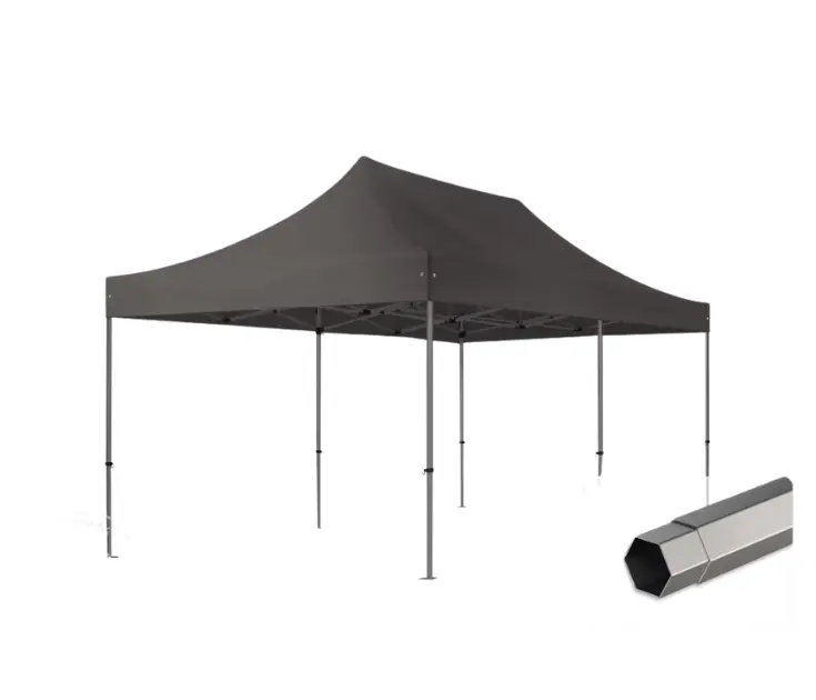 51-Meubler Tonelle pliante 3x6 gris