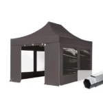 52-Meubler Tonelle pliante 3x4.5 gris