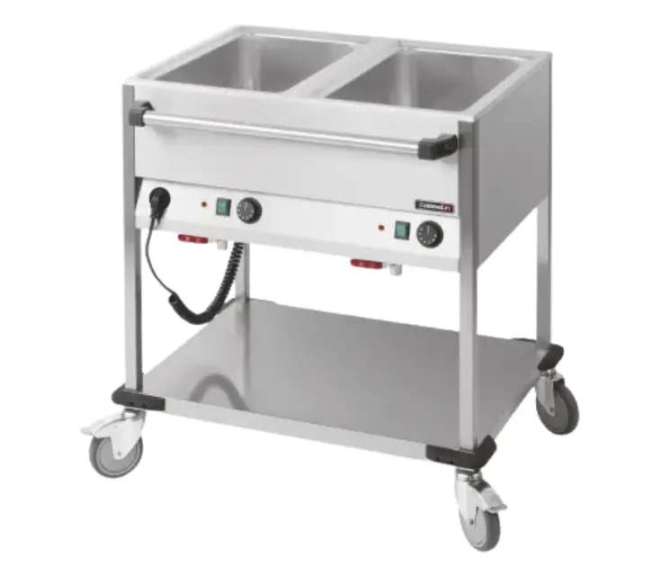 7-B&M bain marie deux bacs